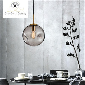 pendant lighting Atlantis Modern Glass Ball Pendant Lamp - Luxor Home Decor & Lighting
