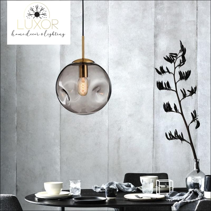 pendant lighting Atlantis Modern Glass Ball Pendant Lamp - Luxor Home Decor & Lighting