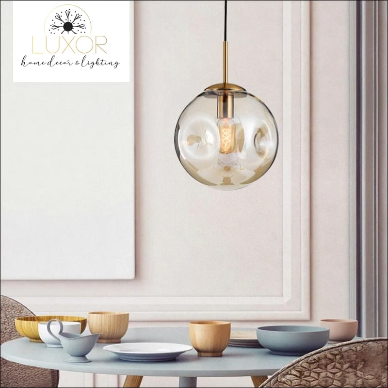 pendant lighting Atlantis Modern Glass Ball Pendant Lamp - Luxor Home Decor & Lighting