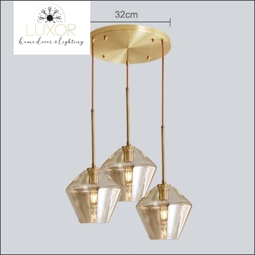 pendant lighting Atlas Modern Glass Pendant Light - Luxor Home Decor & Lighting