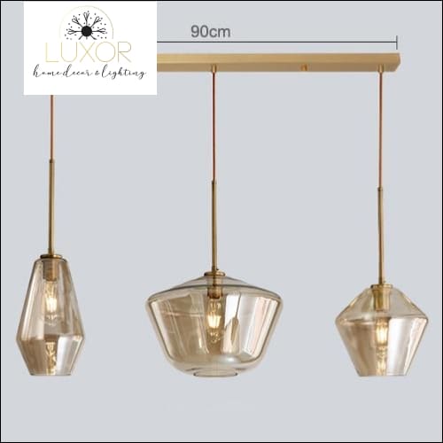 pendant lighting Atlas Modern Glass Pendant Light - Luxor Home Decor & Lighting