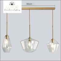 pendant lighting Atlas Modern Glass Pendant Light - Luxor Home Decor & Lighting