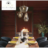 pendant lighting Atlas Modern Glass Pendant Light - Luxor Home Decor & Lighting