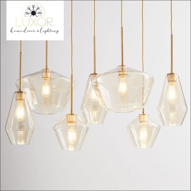 pendant lighting Atlas Modern Glass Pendant Light - Luxor Home Decor & Lighting