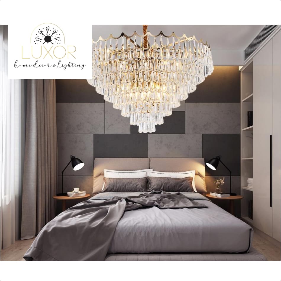 chandelier Aura Crystal Chandelier - Luxor Home Decor & Lighting