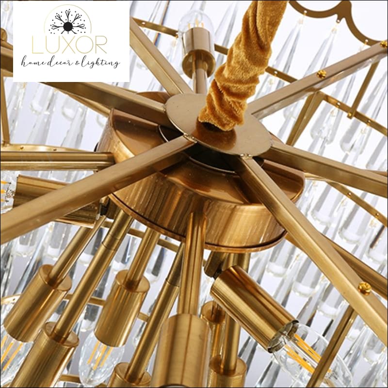 chandelier Aura Crystal Chandelier - Luxor Home Decor & Lighting