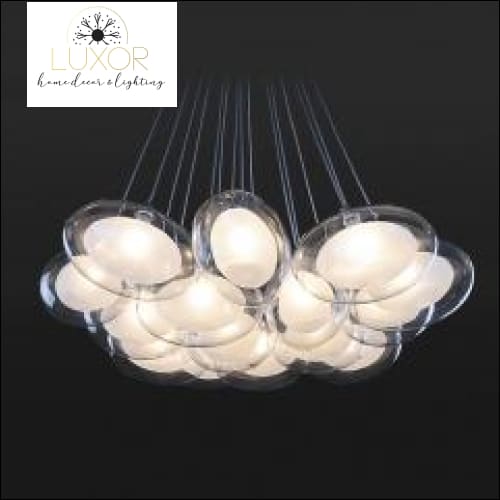 chandeliers Avanti Oval Glass Sphere Chandelier - Luxor Home Decor & Lighting