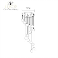 pendant lighting Avarni Crystal Canopy Pendants - Luxor Home Decor & Lighting