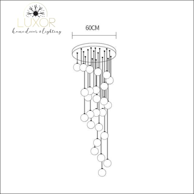 pendant lighting Avarni Crystal Canopy Pendants - Luxor Home Decor & Lighting