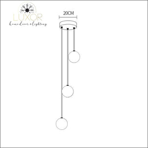 pendant lighting Avarni Crystal Canopy Pendants - Luxor Home Decor & Lighting