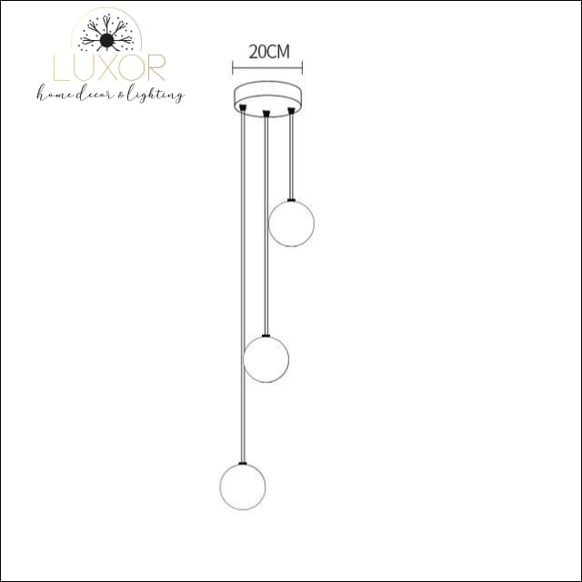 pendant lighting Avarni Crystal Canopy Pendants - Luxor Home Decor & Lighting