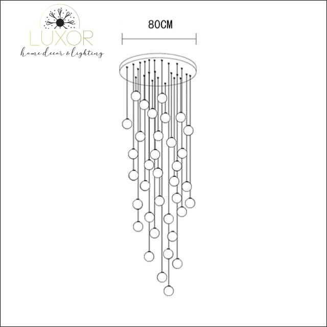pendant lighting Avarni Crystal Canopy Pendants - Luxor Home Decor & Lighting