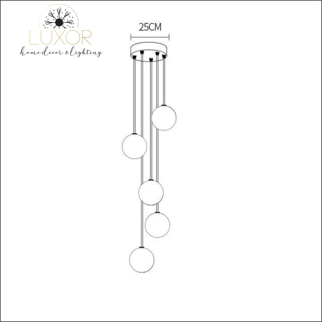 pendant lighting Avarni Crystal Canopy Pendants - Luxor Home Decor & Lighting