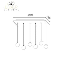 pendant lighting Avarni Crystal Canopy Pendants - Luxor Home Decor & Lighting
