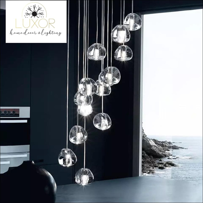 pendant lighting Avarni Crystal Canopy Pendants - Luxor Home Decor & Lighting