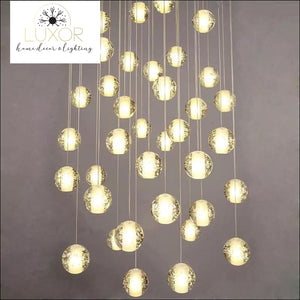 pendant lighting Avarni Crystal Canopy Pendants - Luxor Home Decor & Lighting