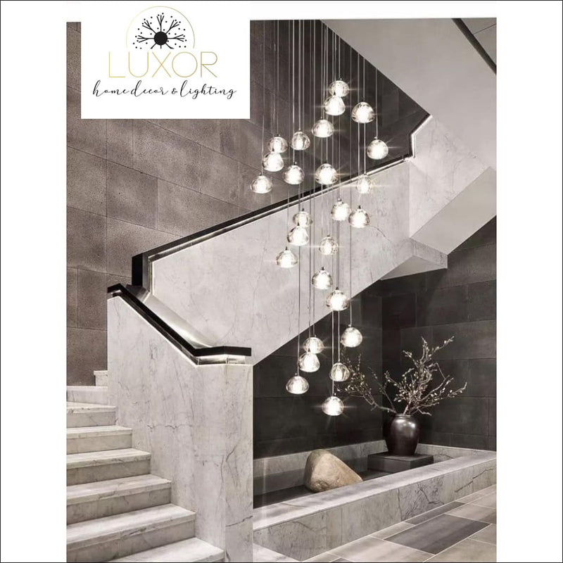 pendant lighting Avarni Crystal Canopy Pendants - Luxor Home Decor & Lighting