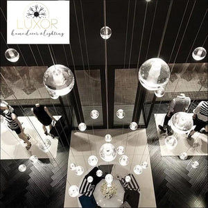 pendant lighting Avarni Crystal Canopy Pendants - Luxor Home Decor & Lighting
