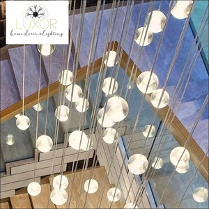 pendant lighting Avarni Crystal Canopy Pendants - Luxor Home Decor & Lighting