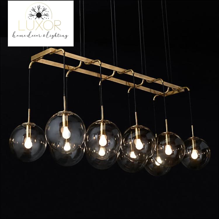 pendant lighting Avize Modern Glass Hanging Pendant Light - Luxor Home Decor & Lighting