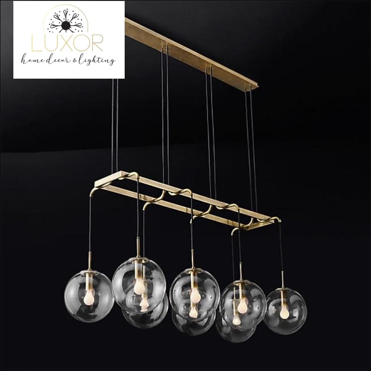 pendant lighting Avize Modern Glass Hanging Pendant Light - Luxor Home Decor & Lighting