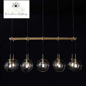 pendant lighting Avize Modern Glass Hanging Pendant Light - Luxor Home Decor & Lighting