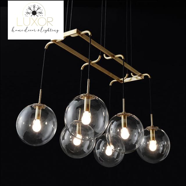 pendant lighting Avize Modern Glass Hanging Pendant Light - Luxor Home Decor & Lighting