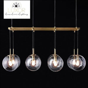 pendant lighting Avize Modern Glass Hanging Pendant Light - Luxor Home Decor & Lighting