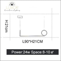 Pendant light Avuze Post Modern Pendant Light - Luxor Home Decor & Lighting