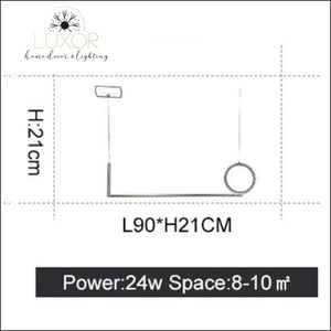 Pendant light Avuze Post Modern Pendant Light - Luxor Home Decor & Lighting