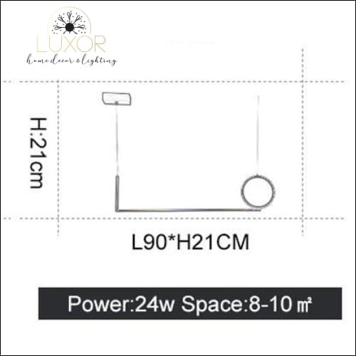 Pendant light Avuze Post Modern Pendant Light - Luxor Home Decor & Lighting