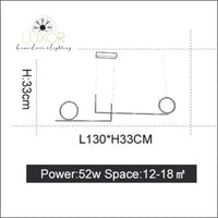 Pendant light Avuze Post Modern Pendant Light - Luxor Home Decor & Lighting