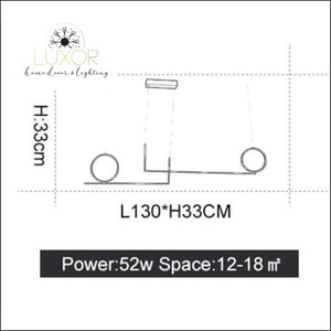 Pendant light Avuze Post Modern Pendant Light - Luxor Home Decor & Lighting