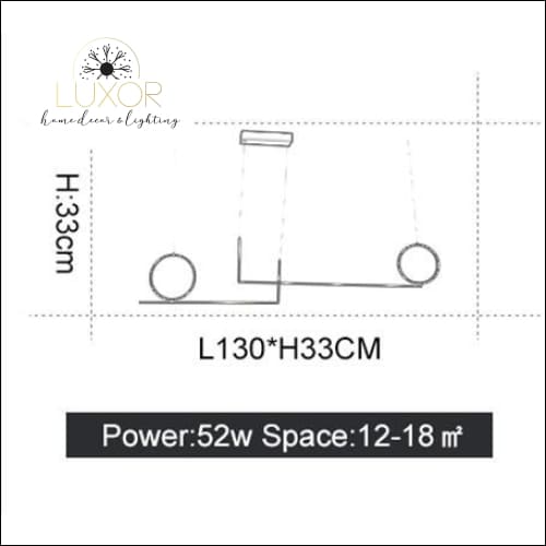 Pendant light Avuze Post Modern Pendant Light - Luxor Home Decor & Lighting