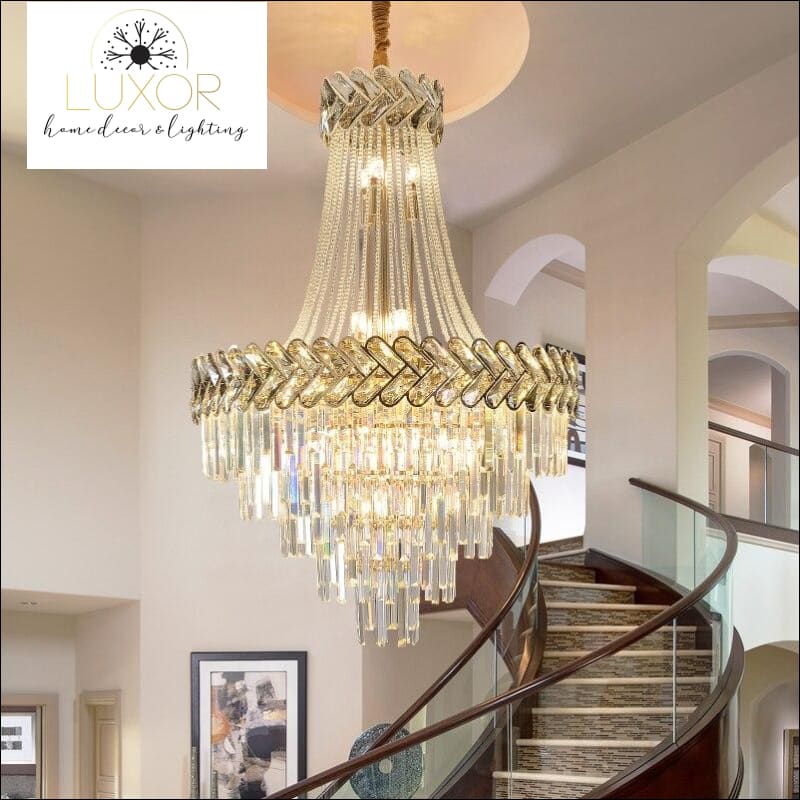 Azalea Crystal Chandelier - chandeliers