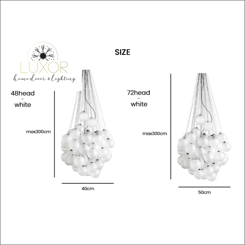 Ballon Drop Chandelier - chandelier