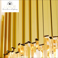 chandeliers Barbizon Gold Crystal Chandelier - Luxor Home Decor & Lighting