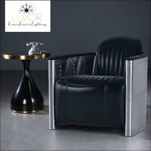 Barossa Industrial Accent Chair - furniture