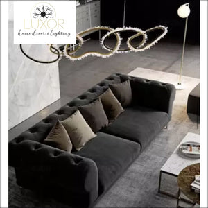 Baxter Hanging Crystal Chandelier - chandelier