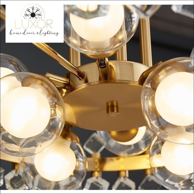 chandeliers Beauty Bling Chandelier - Luxor Home Decor & Lighting