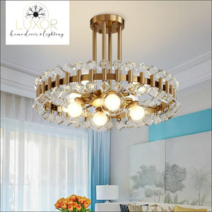 chandeliers Beauty Bling Chandelier - Luxor Home Decor & Lighting