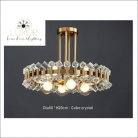 chandeliers Beauty Bling Chandelier - Luxor Home Decor & Lighting