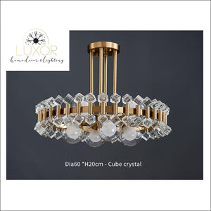 chandeliers Beauty Bling Chandelier - Luxor Home Decor & Lighting