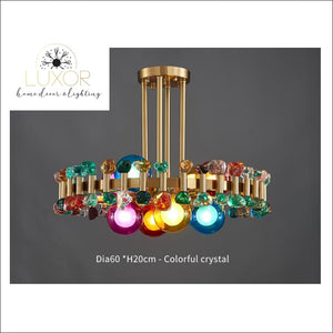 chandeliers Beauty Bling Chandelier - Luxor Home Decor & Lighting