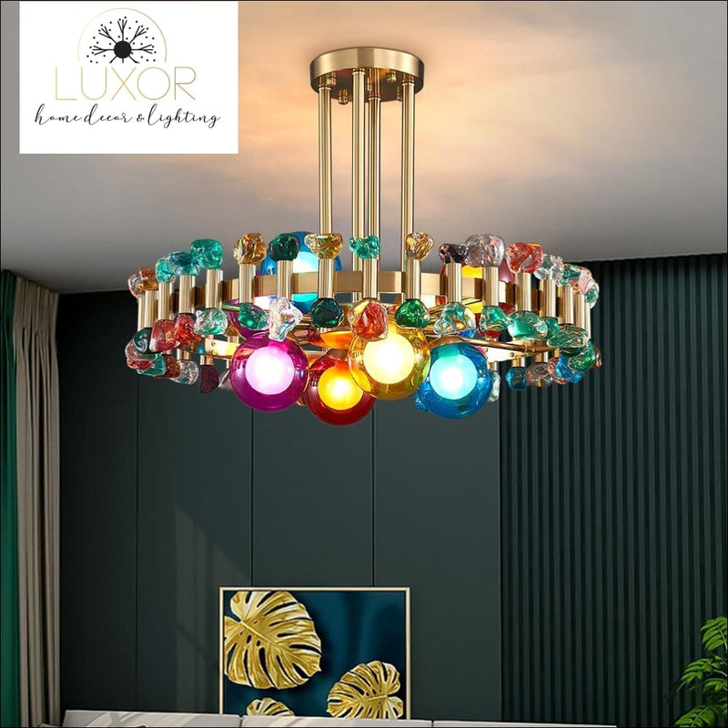 chandeliers Beauty Bling Chandelier - Luxor Home Decor & Lighting