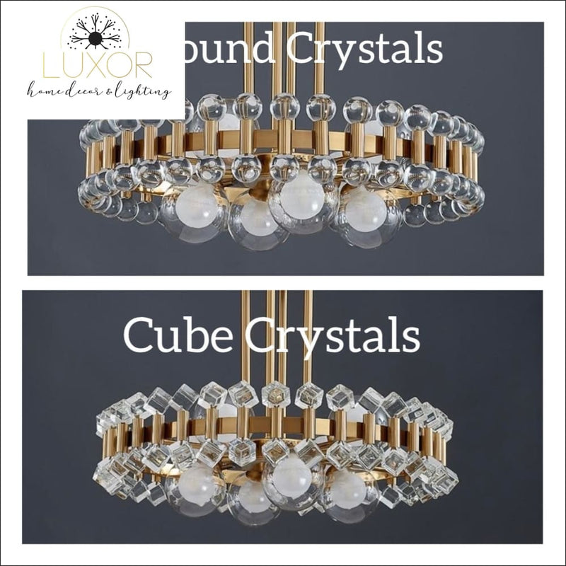 chandeliers Beauty Bling Chandelier - Luxor Home Decor & Lighting