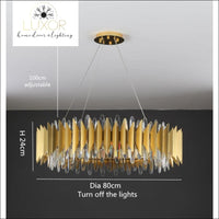 chandeliers Beltran Goddess Chandelier - Luxor Home Decor & Lighting