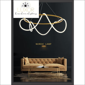 chandeleir Betriz Linear Suspension Collection - Luxor Home Decor & Lighting