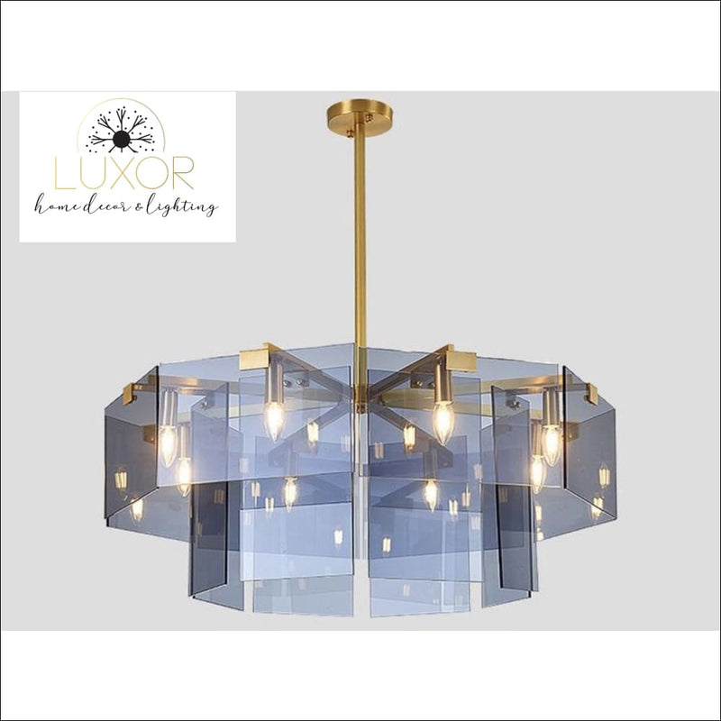 pendant lighting Blue Glow Pendant - Luxor Home Decor & Lighting