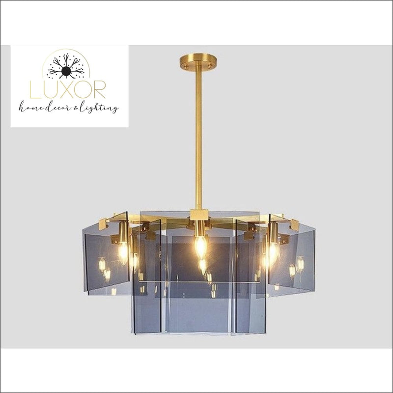 pendant lighting Blue Glow Pendant - Luxor Home Decor & Lighting
